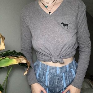 PINK long sleeve tee